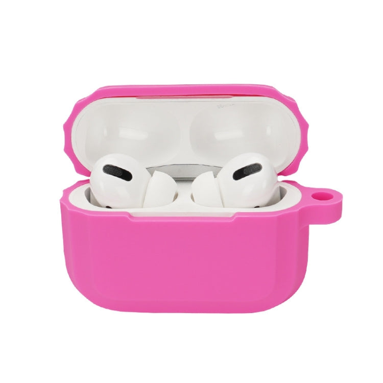 Bluetooth Earphone Soft Silicone Case, For AirPods Pro (Rose Red), For AirPods Pro (Sapphire), For AirPods Pro (Wine Red), For AirPods Pro (Yellow), For AirPods Pro (White), For AirPods Pro (Black), For AirPods Pro (Pink), For AirPods Pro (Mint Green)...