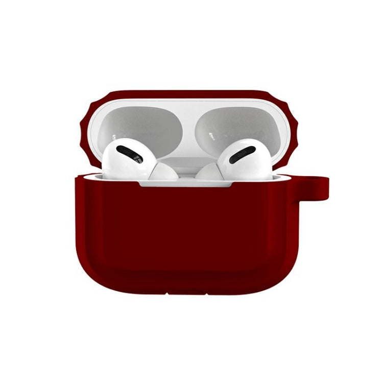 Bluetooth Earphone Soft Silicone Case, For AirPods Pro (Rose Red), For AirPods Pro (Sapphire), For AirPods Pro (Wine Red), For AirPods Pro (Yellow), For AirPods Pro (White), For AirPods Pro (Black), For AirPods Pro (Pink), For AirPods Pro (Mint Green)...