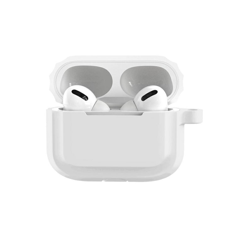 Bluetooth Earphone Soft Silicone Case, For AirPods Pro (Rose Red), For AirPods Pro (Sapphire), For AirPods Pro (Wine Red), For AirPods Pro (Yellow), For AirPods Pro (White), For AirPods Pro (Black), For AirPods Pro (Pink), For AirPods Pro (Mint Green)...