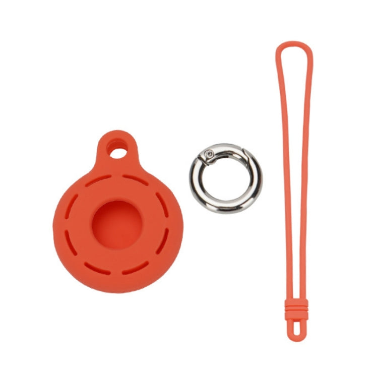 For Airtag Tracking Anti-Lost Locator Silicone Case, Mint Green, Pink, Black, Red, Yellow, Orange, Coffee, Dark Green, Denim Blue, Coral Color, Lime White, Transparent, Noon Blue, Luminous White, Luminous Orange, Luminous Pink, Luminous Yellow...