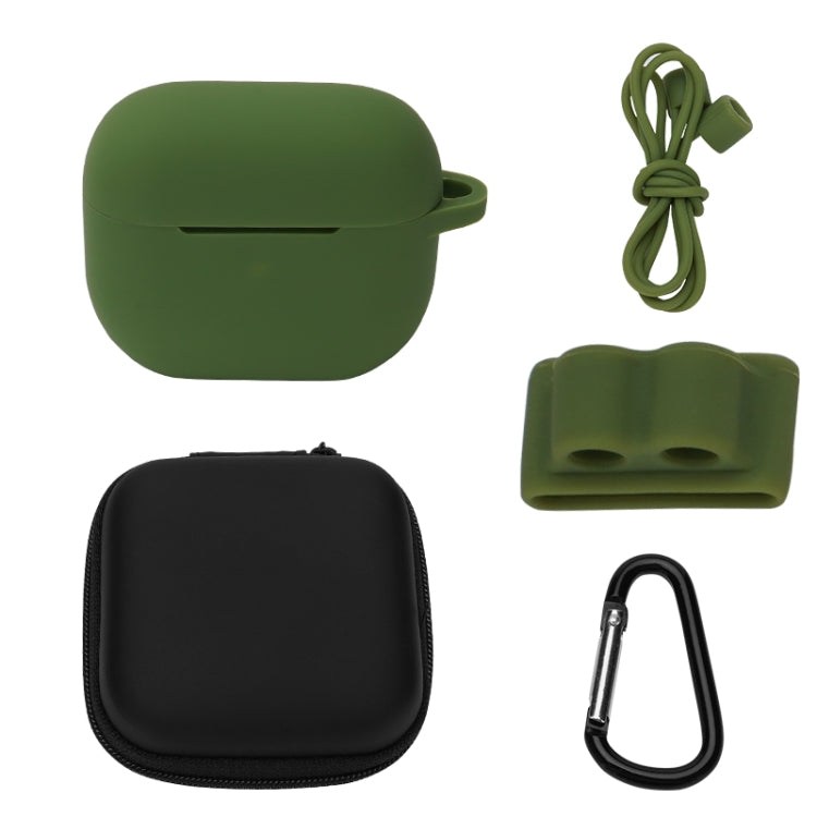 Bluetooth Earphone Silicone Cover Set For AirPods 3, 5 PCS/Set White, 5 PCS/Set Mint Green, 5 PCS/Set Grass Green, 5 PCS/Set Pink, 5 PCS/Set Black, 5 PCS/Set Red, 5 PCS/Set Yellow, 5 PCS/Set Gray, 5 PCS/Set Wine Red, 5 PCS/Set Light Purple...