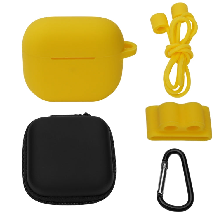 Bluetooth Earphone Silicone Cover Set For AirPods 3, 5 PCS/Set White, 5 PCS/Set Mint Green, 5 PCS/Set Grass Green, 5 PCS/Set Pink, 5 PCS/Set Black, 5 PCS/Set Red, 5 PCS/Set Yellow, 5 PCS/Set Gray, 5 PCS/Set Wine Red, 5 PCS/Set Light Purple...