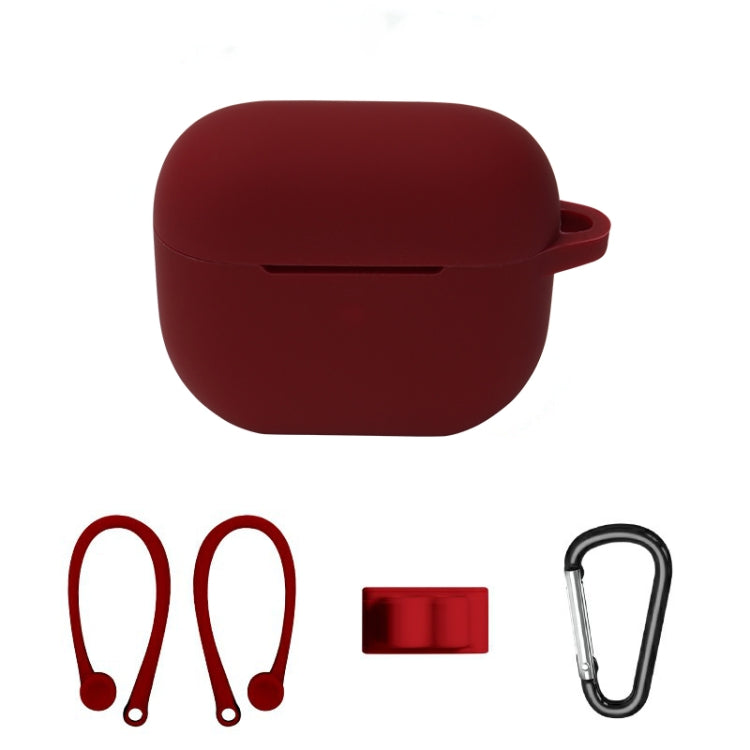 Bluetooth Earphone Silicone Cover Set For AirPods 3, 5 PCS/Set White, 5 PCS/Set Mint Green, 5 PCS/Set Grass Green, 5 PCS/Set Pink, 5 PCS/Set Black, 5 PCS/Set Red, 5 PCS/Set Yellow, 5 PCS/Set Gray, 5 PCS/Set Wine Red, 5 PCS/Set Light Purple...