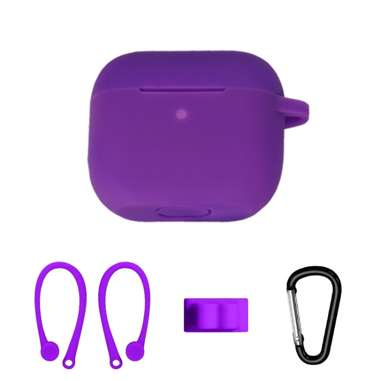 Bluetooth Earphone Silicone Cover Set For AirPods 3, 5 PCS/Set White, 5 PCS/Set Mint Green, 5 PCS/Set Grass Green, 5 PCS/Set Pink, 5 PCS/Set Black, 5 PCS/Set Red, 5 PCS/Set Yellow, 5 PCS/Set Gray, 5 PCS/Set Wine Red, 5 PCS/Set Light Purple...