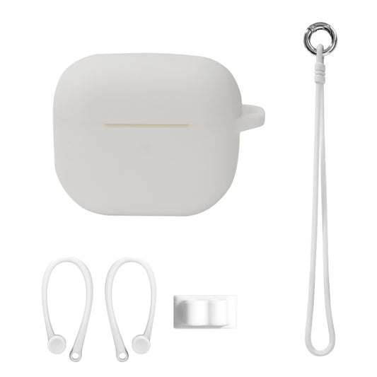 Bluetooth Earphone Silicone Cover Set For AirPods 3, Hand Rope Set White, Hand Rope Set Mint Green, Hand Rope Set Grass Green, Hand Rope Set Pink, Hand Rope Set Black, Hand Rope Set Red, Hand Rope Set Yellow, Hand Rope Set Gray, Hand Rope Set Wine Red...