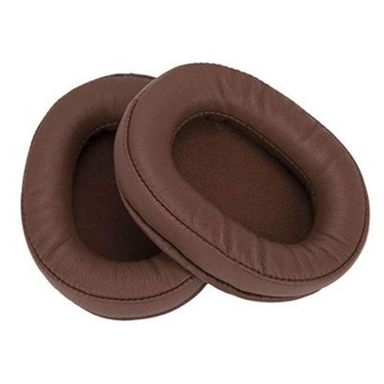 2 PCS Headset Sponge Earmuffs For SONY MDR-7506 / V6 / 900ST, Gray Stitching, Black Stitching, White Stitching, Brown Stitching, Black Net, Net Stitching, Black White Net, Black Blue Net, Black Green Net, Black Lambskin, Brown Lambskin, Black Bright...