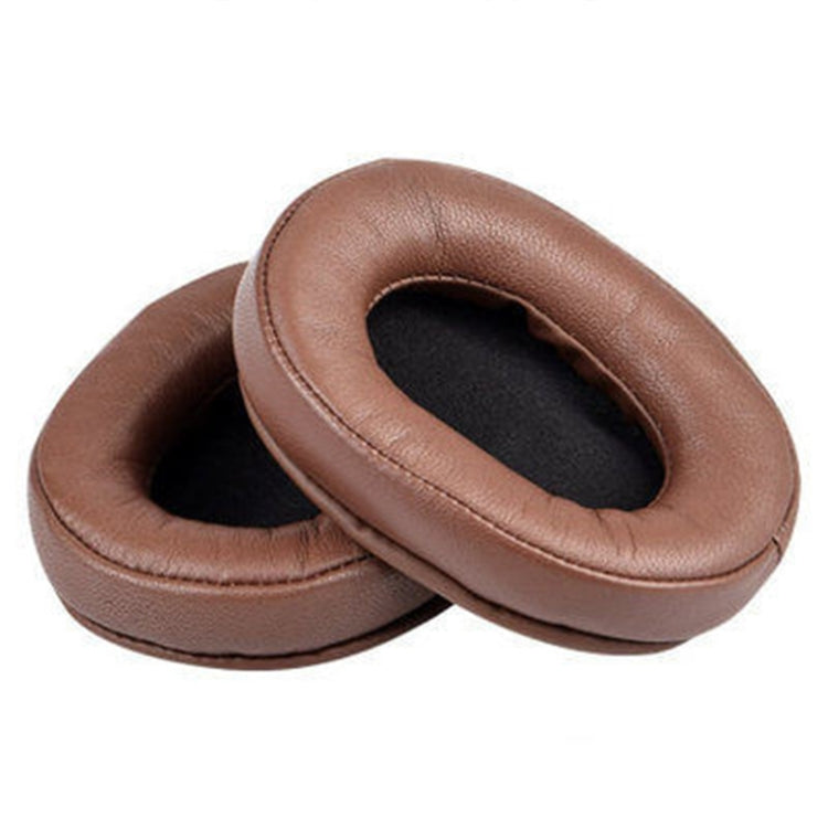 2 PCS Headset Sponge Earmuffs For SONY MDR-7506 / V6 / 900ST, Gray Stitching, Black Stitching, White Stitching, Brown Stitching, Black Net, Net Stitching, Black White Net, Black Blue Net, Black Green Net, Black Lambskin, Brown Lambskin, Black Bright...