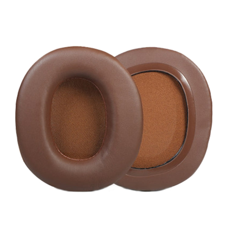 2 PCS Headset Sponge Earmuffs For SONY MDR-7506 / V6 / 900ST, Gray Stitching, Black Stitching, White Stitching, Brown Stitching, Black Net, Net Stitching, Black White Net, Black Blue Net, Black Green Net, Black Lambskin, Brown Lambskin, Black Bright...