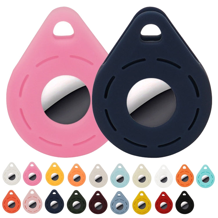 Location Tracker Anti-Lost Silicone Protective Cover For AirTag, Lime White, Mint Green, Orange, Black, Red, Yellow, Denim Blue, Wine Red, Ink Green, Noon Blue, Pink, Coral Color, Transparent, Luminous Green, Luminous Blue+Buckle, Luminous White...