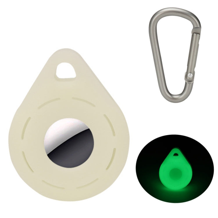 Location Tracker Anti-Lost Silicone Protective Cover For AirTag, Lime White, Mint Green, Orange, Black, Red, Yellow, Denim Blue, Wine Red, Ink Green, Noon Blue, Pink, Coral Color, Transparent, Luminous Green, Luminous Blue+Buckle, Luminous White...