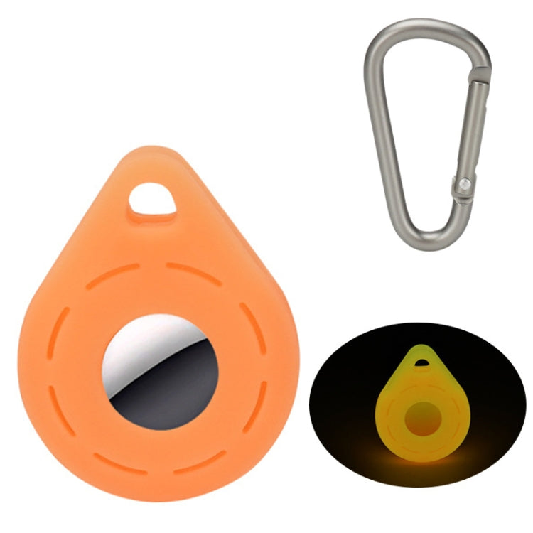 Location Tracker Anti-Lost Silicone Protective Cover For AirTag, Lime White, Mint Green, Orange, Black, Red, Yellow, Denim Blue, Wine Red, Ink Green, Noon Blue, Pink, Coral Color, Transparent, Luminous Green, Luminous Blue+Buckle, Luminous White...