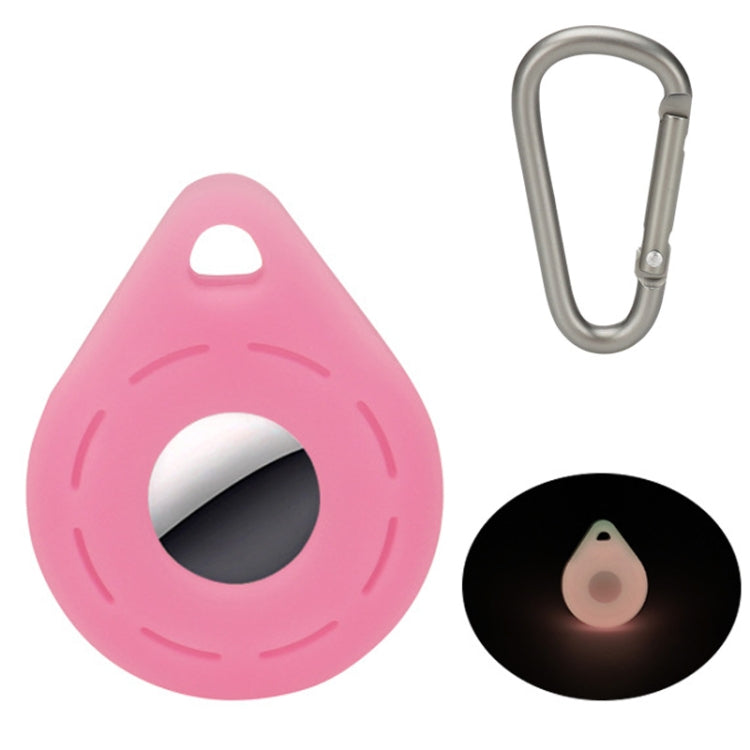 Location Tracker Anti-Lost Silicone Protective Cover For AirTag, Lime White, Mint Green, Orange, Black, Red, Yellow, Denim Blue, Wine Red, Ink Green, Noon Blue, Pink, Coral Color, Transparent, Luminous Green, Luminous Blue+Buckle, Luminous White...