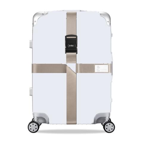 Adjustable Luggage Strap with Combination Lock – Heavy-Duty Suitcase Belt