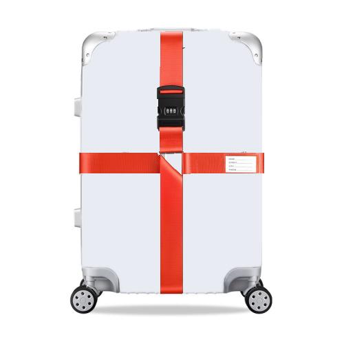 Adjustable Luggage Strap with Combination Lock – Heavy-Duty Suitcase Belt