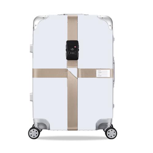 Adjustable Luggage Strap with Combination Lock – Heavy-Duty Suitcase Belt
