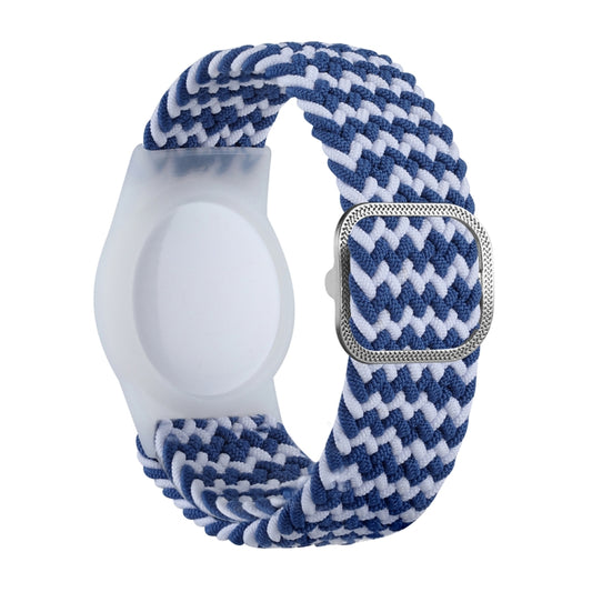 Wristband Protective Case Anti Scratch Bracelet Adjustable Strap For AirTag Tracker, Blue White, Pink White, Pink, Black, Red, Blue, Cowboy, Colorful Orange, Colorful Black