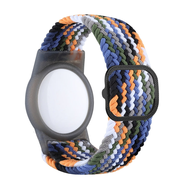 Wristband Protective Case Anti Scratch Bracelet Adjustable Strap For AirTag Tracker, Blue White, Pink White, Pink, Black, Red, Blue, Cowboy, Colorful Orange, Colorful Black