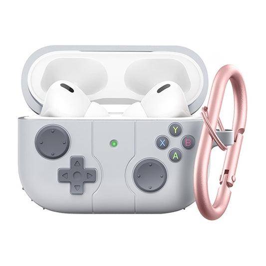 Soft Shell Drop-proof Silicone Headphone Cover With Hook, For Airpods Pro 2, For Airpods 3
