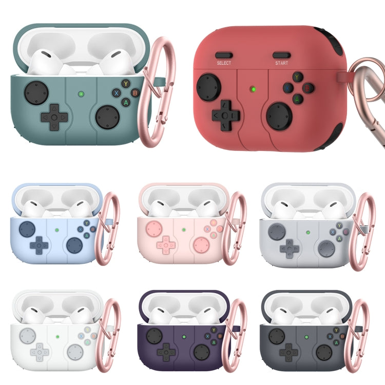 Soft Shell Drop-proof Silicone Headphone Cover With Hook, For Airpods Pro 2, For Airpods 3