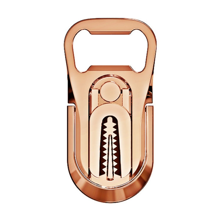 Multifunction Car Air Vent Phone Holder Finger Ring Phone Bracket Bottle Opener