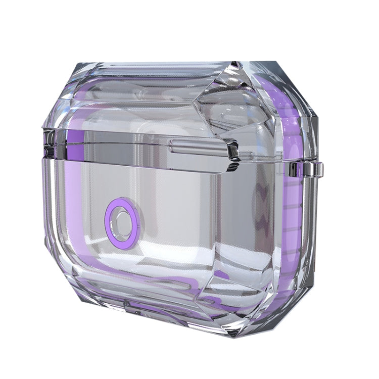 For AirPodS Pro RJT-AP-03 Bluetooth Earphone Transparent Soft Case TPU Protection Cover