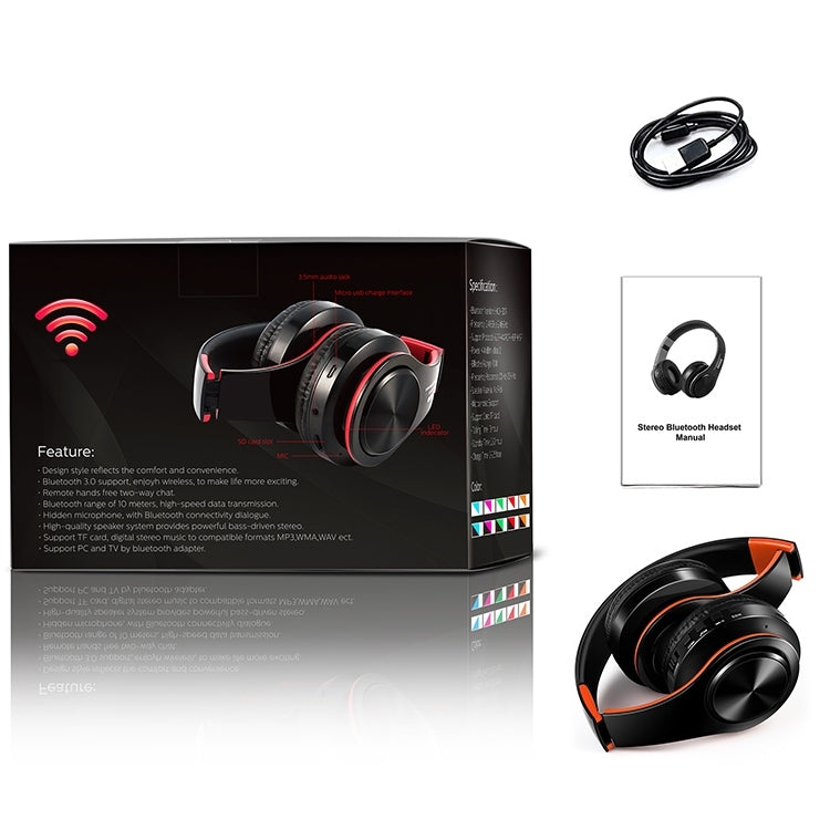 LPT660 Bluetooth Wireless Headset HIFI Stereo Sports Headphones, LPT660 (White Blue), LPT660 (White Green), LPT660 (White Orange), LPT660 (White Pink), LPT660 (White Gold), LPT660 (Black+Green), LPT660 (White Rose Gold), LPT660 (Black Orange)...