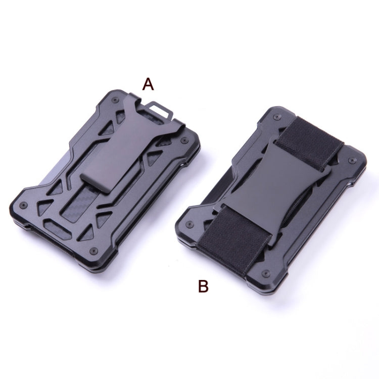 For AirTag Tracker Card Holder Metal Anti-Theft RFID Wallet, ak-4 B Silver, ak-4 B Blue, ak-4 B Gray, ak-4 A Black, ak-4 A Blue, ak-4 A Silver, ak-4 A Gray, ak-4 B Black