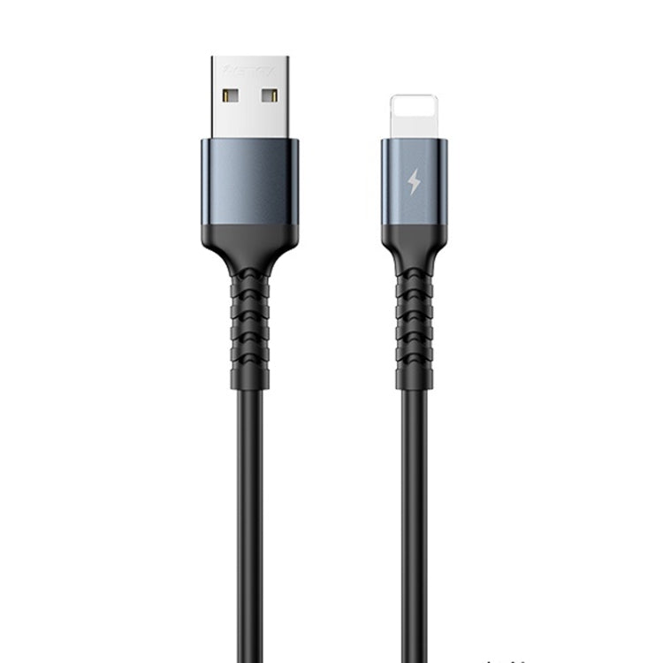 REMAX RC-C008 2.4A TPE Soft Anti-breakage Data Cable,Length 1m