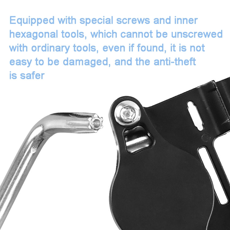 For AirTag Case Bicycle Bike Bracket Anti-theft Locator Hidden Mount Holder