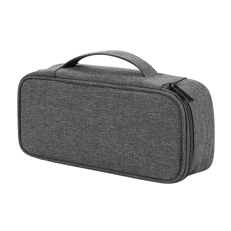 SM13 Multifunctional Digital Accessories Waterproof and Shock-absorbing Storage Bag, 25x6.5x12cm(Navy Blue), 25x6.5x12cm(Pink), 25x6.5x12cm(Black), 25x6.5x12cm(Gray), 25x6.5x12cm(Dark Gray)