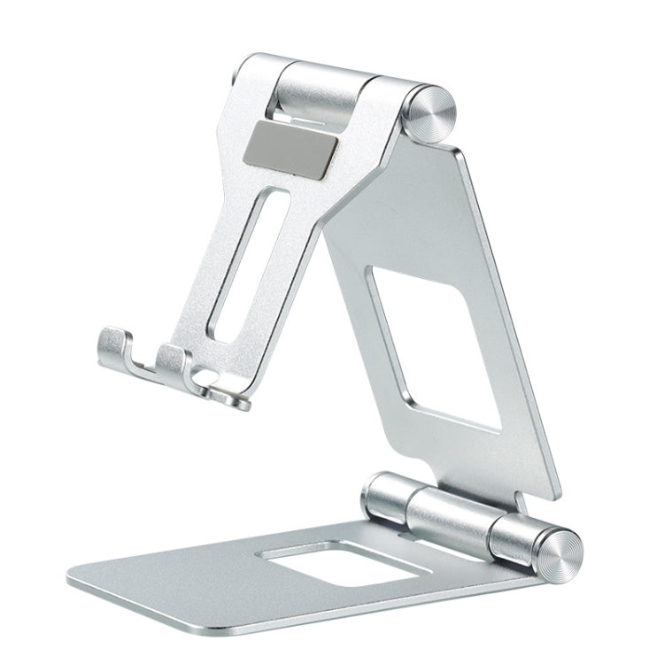 Z10A Aluminum Alloy Double Folding Mobile Phone Holder Desktop Tablet Lazy Holder