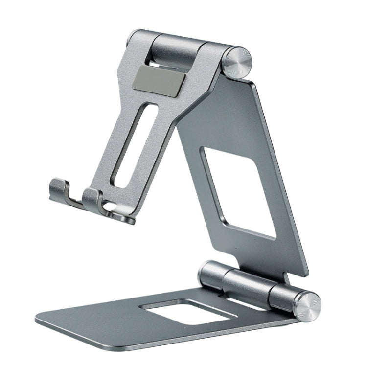 Z10A Aluminum Alloy Double Folding Mobile Phone Holder Desktop Tablet Lazy Holder
