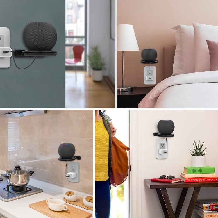 For Apple HomePod Mini AhaStyle PT149 Smart Speaker Stand, AhaStyle PT149(Black), AhaStyle PT149(White)