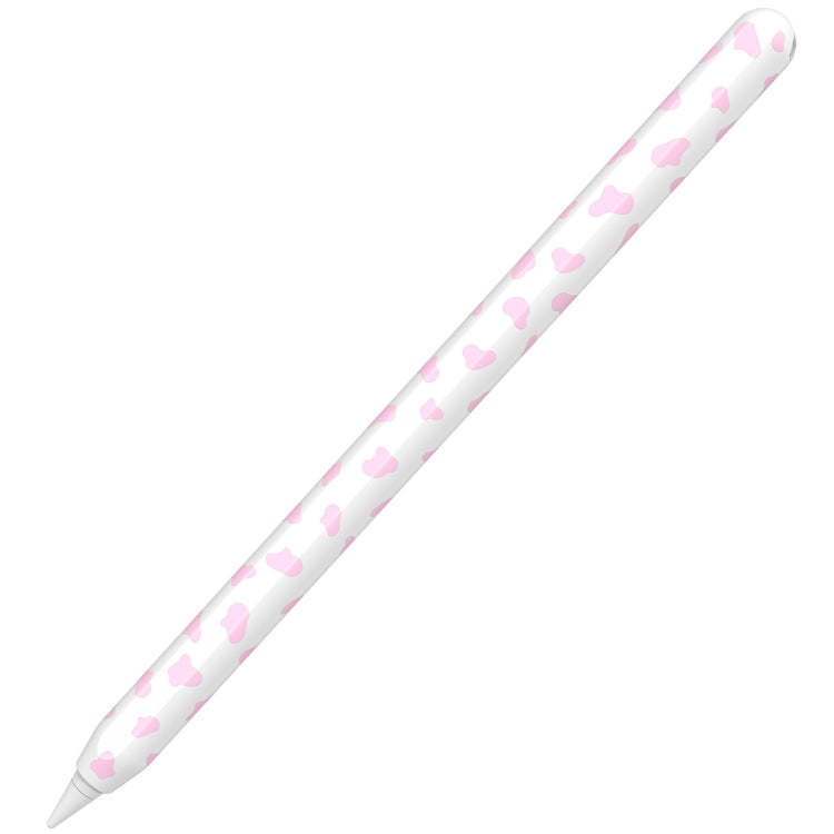 For Apple Pencil 2 AhaStyle PT65CW Silicone Pen Case Milk Cow Patterned Stylus Case
