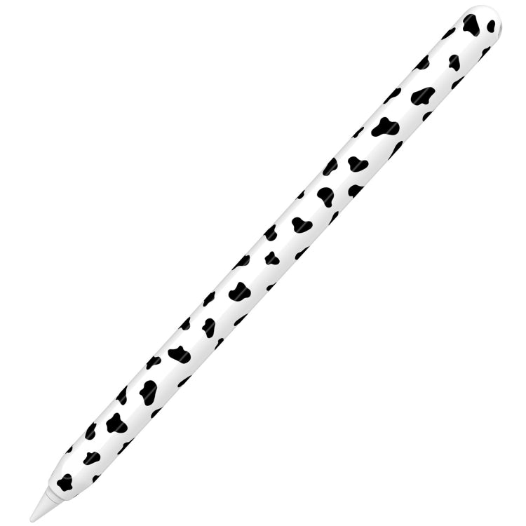 For Apple Pencil 2 AhaStyle PT65CW Silicone Pen Case Milk Cow Patterned Stylus Case