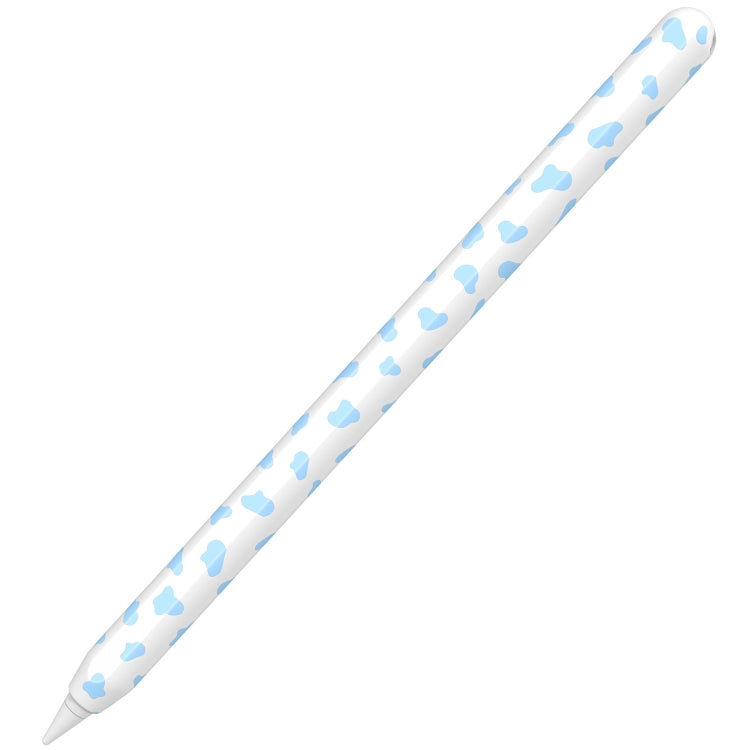 For Apple Pencil 2 AhaStyle PT65CW Silicone Pen Case Milk Cow Patterned Stylus Case