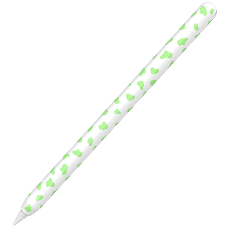 For Apple Pencil 2 AhaStyle PT65CW Silicone Pen Case Milk Cow Patterned Stylus Case
