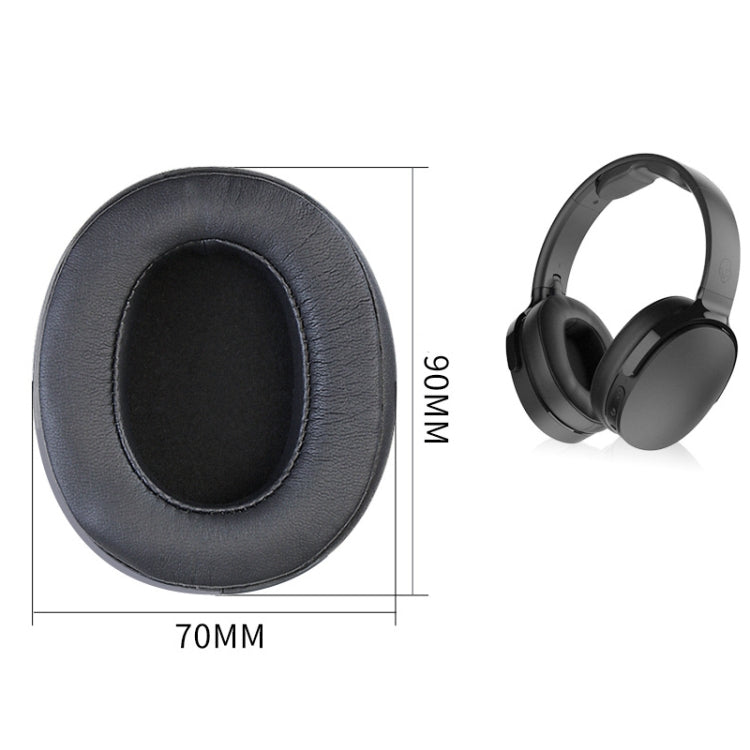 For Skullcandy Crusher 3.0 Wireless Hesh 3 ANC Venue EVO Headphone 2pcs Ear Pads, Ear Pads(Army Green), Ear Pads(Brown), Ear Pads(Beige Yellow Bottom), Ear Pads(Black Gel Model)