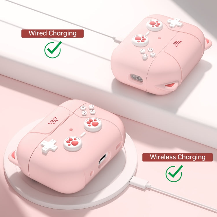 Earphone Silicone Protective Case Cat Claw Cover, For AirPods Pro 2