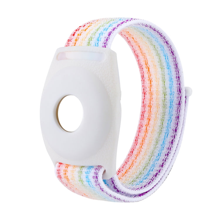 For AirTag Anti-Lost Device Case Locator Nylon Loop Watch Strap Wrist Strap