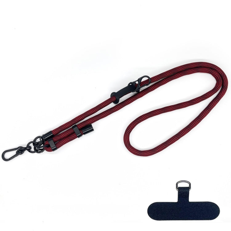 10mm Thick Rope Mobile Phone Anti-Lost Adjustable Lanyard Spacer