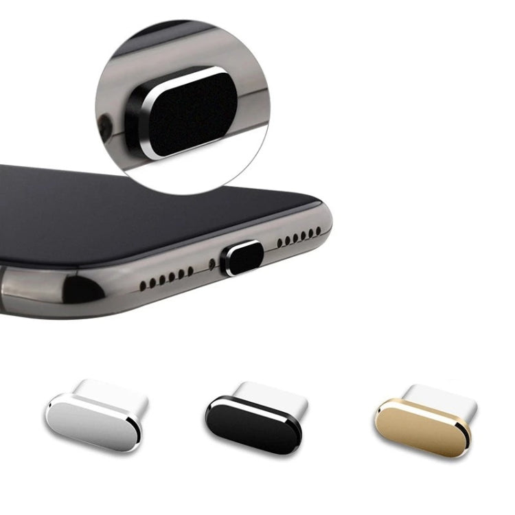 Type-C/USB-C Port Mobile Phone Charging Port Dust Plug Phone Protector Dust Cap, Type-C/USB-C (Black), Type-C/USB-C (Silver), Type-C/USB-C (Gold)