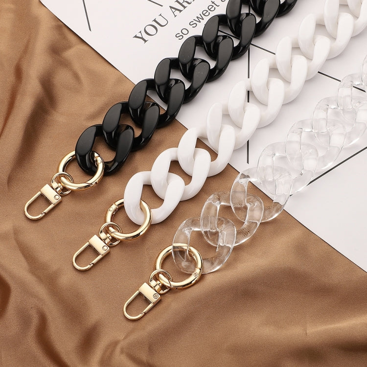 Acrylic Mobile Phone Chain Lanyard Messenger Handbags Belts With Spacer, L202-BS-40cm, L202-BS-60cm, L202-HS-40cm, L202-HS-60cm, L202-TM-40cm, L202-TM-60cm