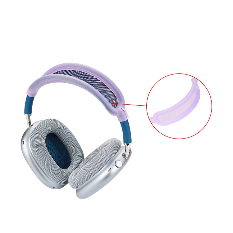 For AirPods Max Headphones Head Beam Replacement Part, Head Beam (Transparent Black), Head Beam (Transparent), Head Beam (Transparent Pink)