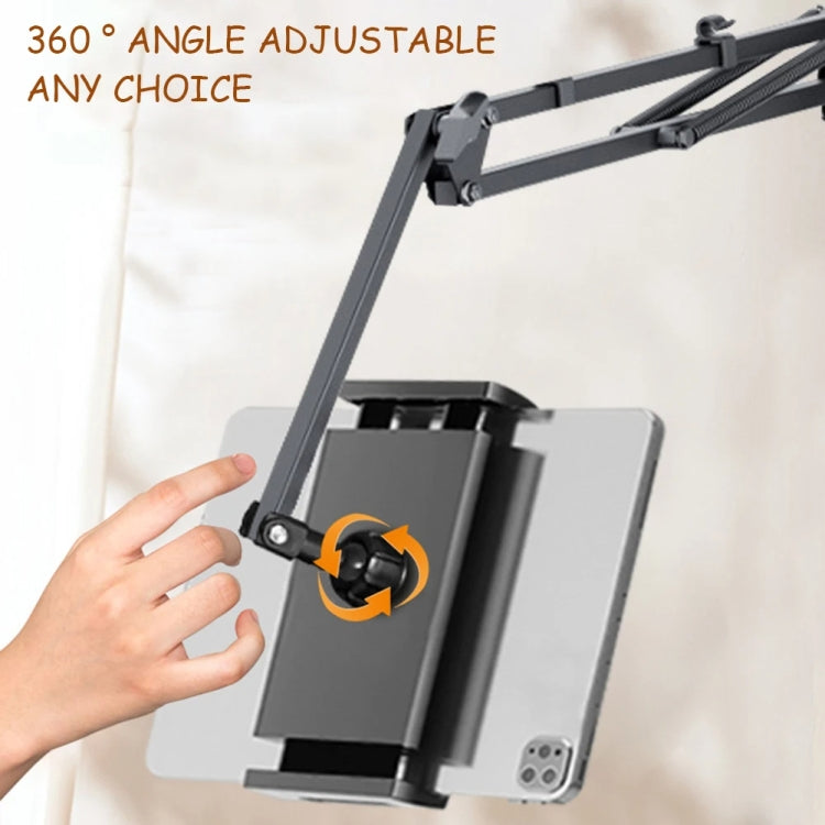 Clip-free Hidden Cantilever Lazy Phone / Tablet Holder Bedside Desktop Live Stand, Phone Model, Tablet/Phone Universal, Dual-purpose Model