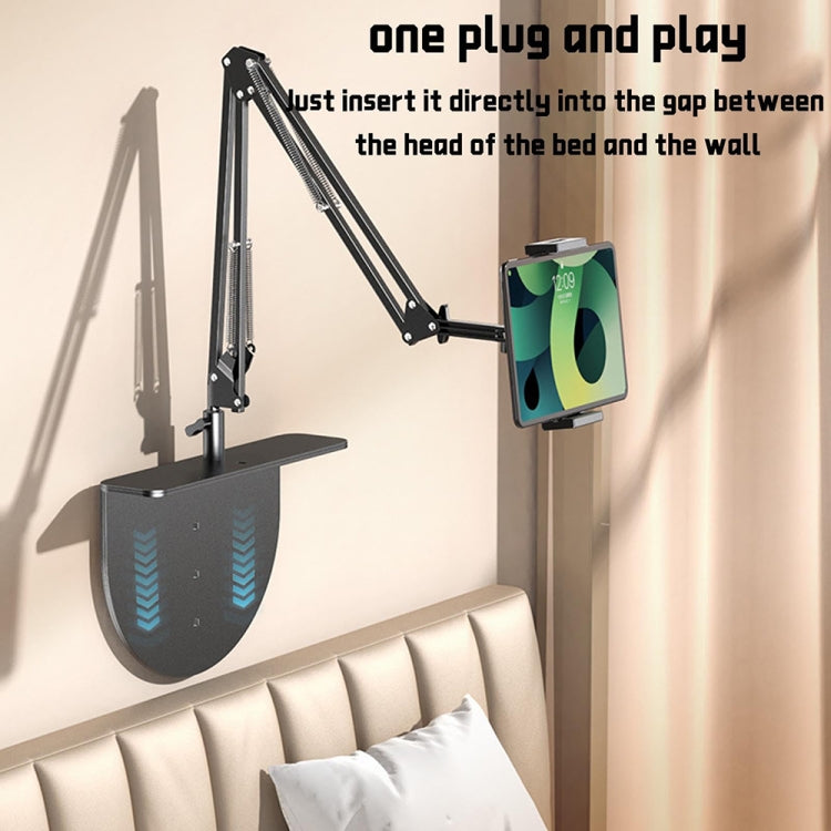 Clip-free Hidden Cantilever Lazy Phone / Tablet Holder Bedside Desktop Live Stand, Phone Model, Tablet/Phone Universal, Dual-purpose Model