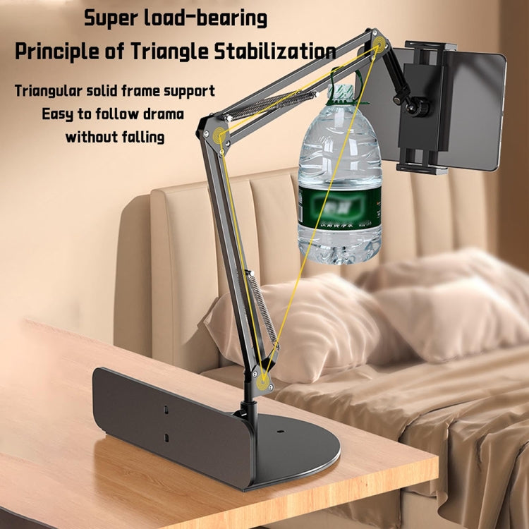 Clip-free Hidden Cantilever Lazy Phone / Tablet Holder Bedside Desktop Live Stand, Phone Model, Tablet/Phone Universal, Dual-purpose Model
