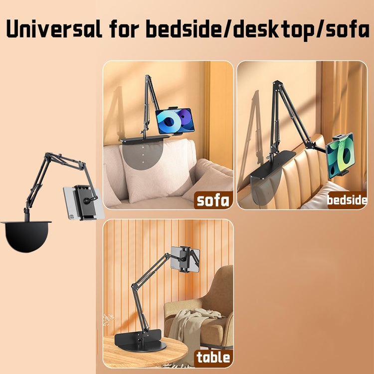 Clip-free Hidden Cantilever Lazy Phone / Tablet Holder Bedside Desktop Live Stand, Phone Model, Tablet/Phone Universal, Dual-purpose Model