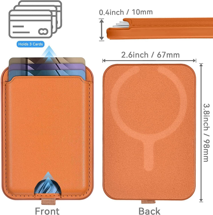 For IPhone 15 / 14 / 13 Series MagSafe Wallet Card Holder With Adjustable Stand