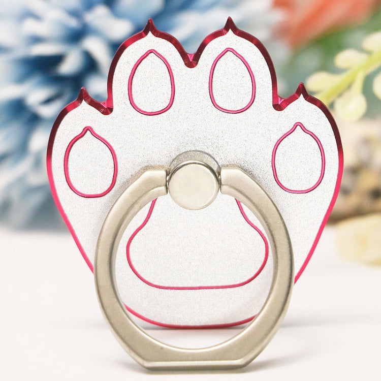 Multifunctional Metal Cartoon Cats Claw Cell Phone Ring Holder, Rose Red Edge Golden, Rose Red Edge Rose Golden, Rose Red Edge Silver, Silver Edge Golden, Silver Edge Rose Golden, Silver Edge Silver
